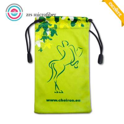 Wholesale Custom Polyester Drawstring Bag for Packing Eyeglass